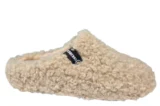 Verbenas Verbenas York Curly Beige Open Dames Pantoffels
