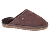 Warmbat Warmbat Classic unisex Suede Choco Open Pantoffels
