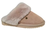 Warmbat Warmbat Flurry Women Suede Taupe Open Pantoffels