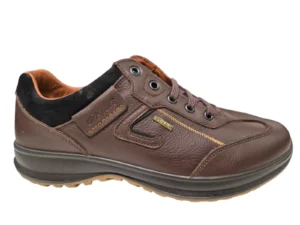 Grisport Grisport Bruine Leren Sneakers Heren