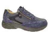 Hartjes Hartjes Blauwe Leren Dames Sneakers K