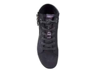Hartjes Hartjes Blauwe Nubuck Veterschoenen Dames