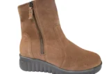 Hartjes Hartjes Suede Bruine Enkellaarzen Dames