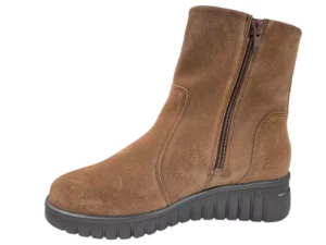 Hartjes Hartjes Suede Bruine Enkellaarzen Dames