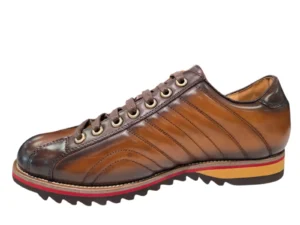 Laura Vita Laura Vita Achille Bruien Leren Heren Sneakers