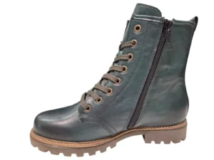 Remonte Remonte Groene Leren Veterboots Dames