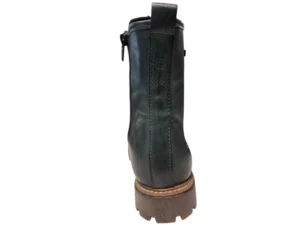 Remonte Remonte Groene Leren Veterboots Dames