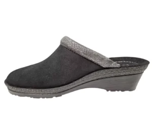 Rohde Rohde Zwarte Open Dames Pantoffels