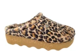 Rohde Rohde Beige Panterprint Open Dames Pantoffels