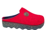 Rohde Rohde Vilten Rode Open Dames Pantoffels