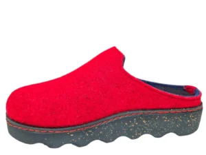 Rohde Rohde Vilten Rode Open Dames Pantoffels