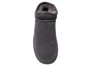 Warmbat Warmbat Conner Men Suede Charcoal gesloten Pantoffels