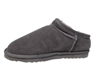 Warmbat Warmbat Conner Men Suede Charcoal gesloten Pantoffels