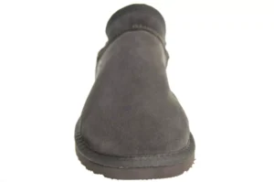 Warmbat Warmbat Conner Men Suede Pebble Grijze Heren Pantoffels Gesloten